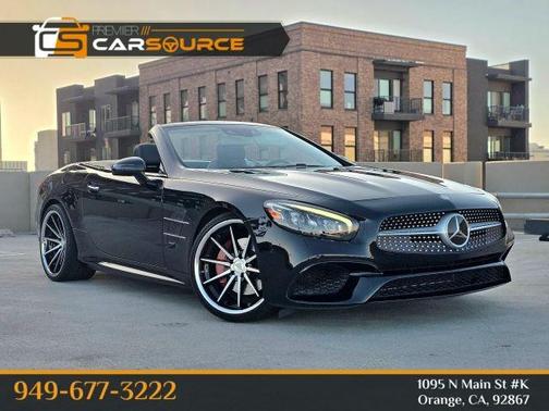 Black 2017 Mercedes-Benz SL 550 Base
