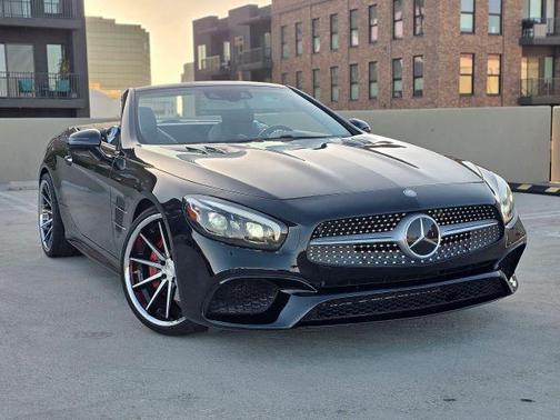 Black 2017 Mercedes-Benz SL 550 Base