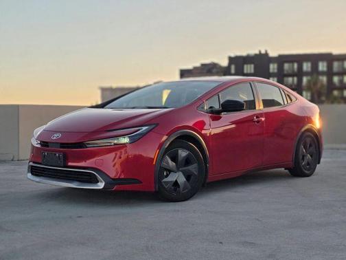 Red 2023 Toyota Prius Prime SE