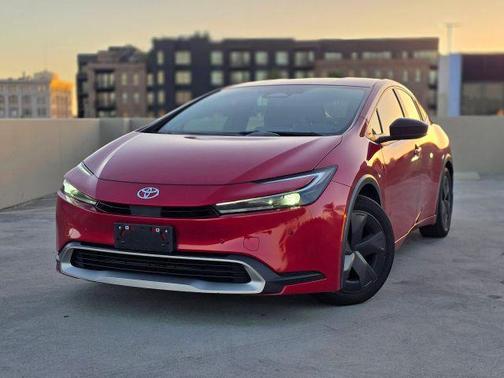 Red 2023 Toyota Prius Prime SE