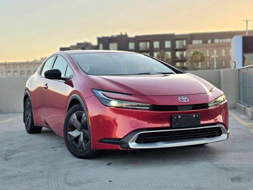 Red 2023 Toyota Prius Prime SE