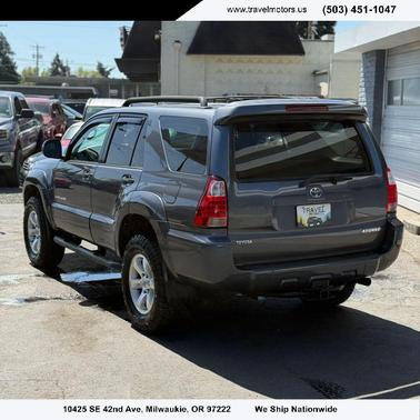 Grey 2007 Toyota 4Runner Sport V8