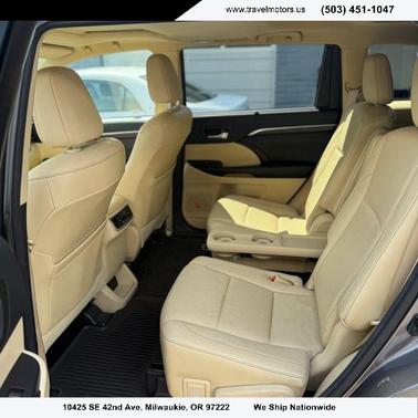 Grey 2015 Toyota Highlander Limited