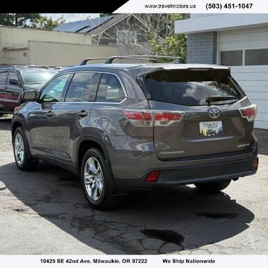 Grey 2015 Toyota Highlander Limited