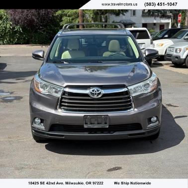 Grey 2015 Toyota Highlander Limited