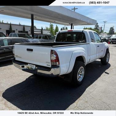 Super White 2010 Toyota Tacoma Access Cab