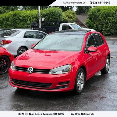 Tornado Red 2017 Volkswagen Golf TSI Wolfsburg Edition 4-Door