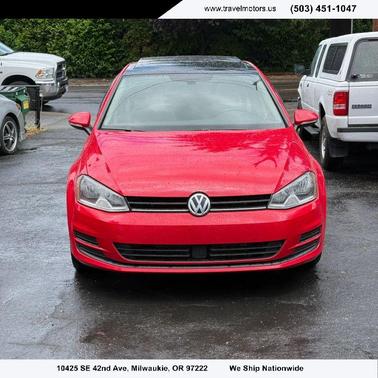 Tornado Red 2017 Volkswagen Golf TSI Wolfsburg Edition 4-Door