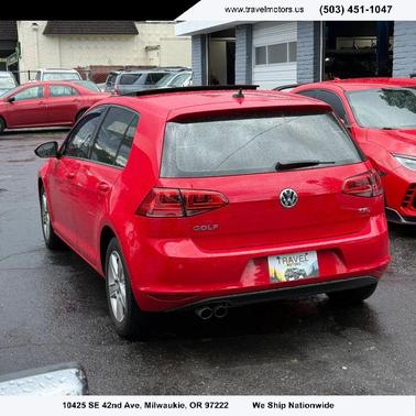 Tornado Red 2017 Volkswagen Golf TSI Wolfsburg Edition 4-Door