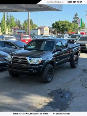 Black 2010 Toyota Tacoma Access Cab