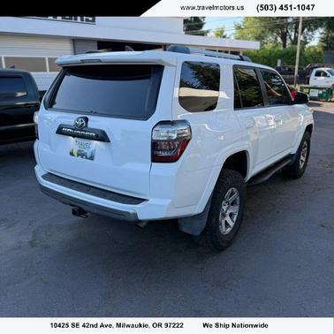 Super White 2016 Toyota 4Runner Trail Premium