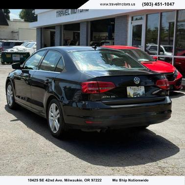 Black 2015 Volkswagen Jetta 1.8T SEL