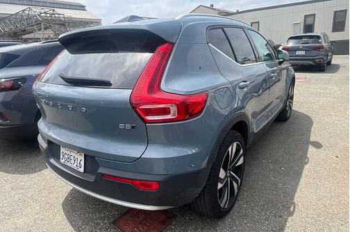 Thunder Grey 2023 Volvo XC40 B5 AWD Ultimate Bright