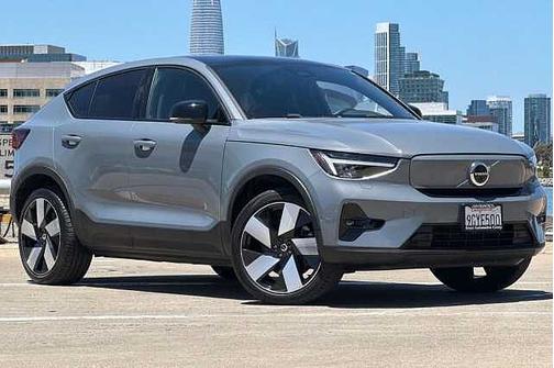 Thunder Grey 2023 Volvo C40 Recharge Pure Electric Ultimate