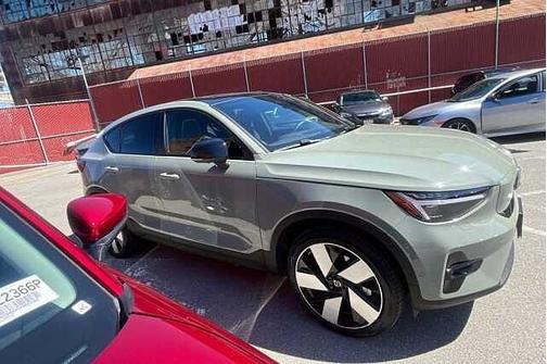 Sage Green 2023 Volvo C40 Recharge Pure Electric Ultimate