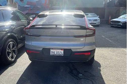 Silver Dawn 2023 Volvo C40 Recharge Pure Electric Ultimate