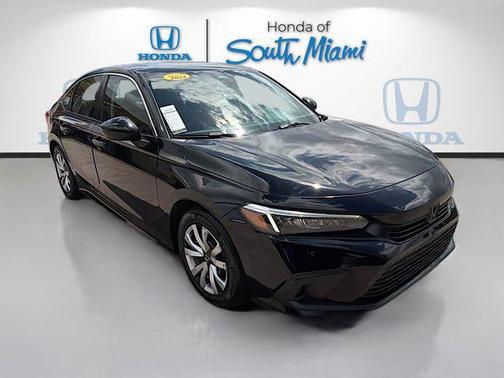 Crystal Black Pearl 2023 Honda Civic LX