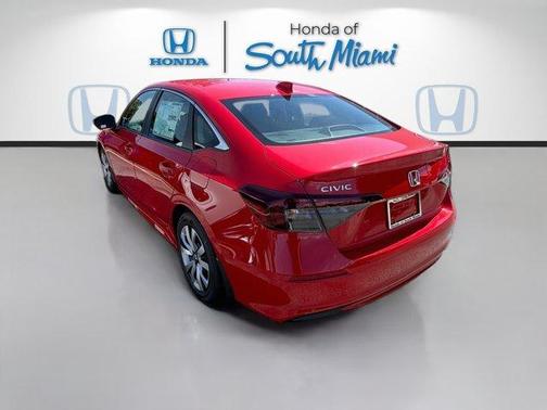 Rallye Red 2026 Honda Civic LX