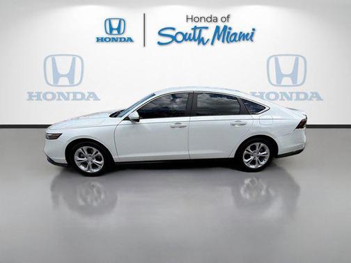 Platinum White Pearl 2024 Honda Accord LX 1.5T