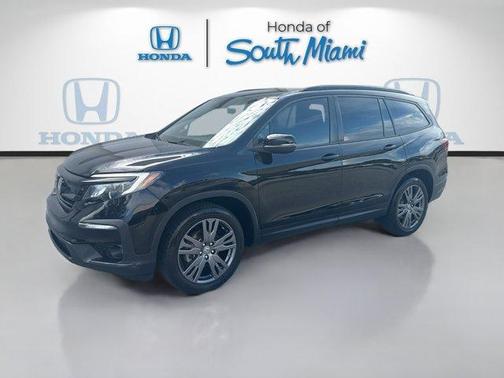 Crystal Black Pearl 2022 Honda Pilot Sport