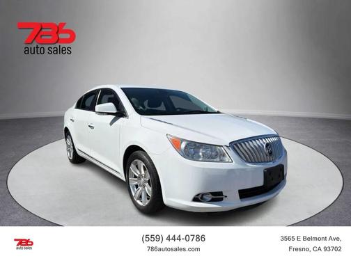 White 2012 Buick LaCrosse Leather
