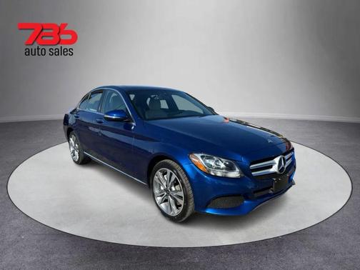Blue 2018 Mercedes-Benz C-Class C 300 4MATIC