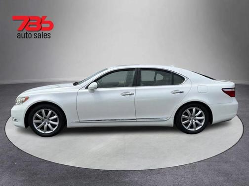 White 2009 Lexus LS 460 Base