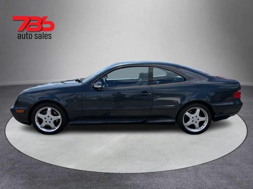 Blue 2002 Mercedes-Benz CLK-Class 430