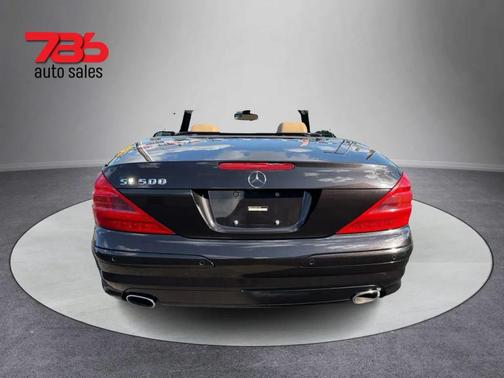 Black 2003 Mercedes-Benz SL-Class SL 500 Roadster 2D