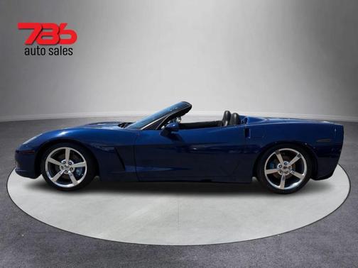 Blue 2005 Chevrolet Corvette Base