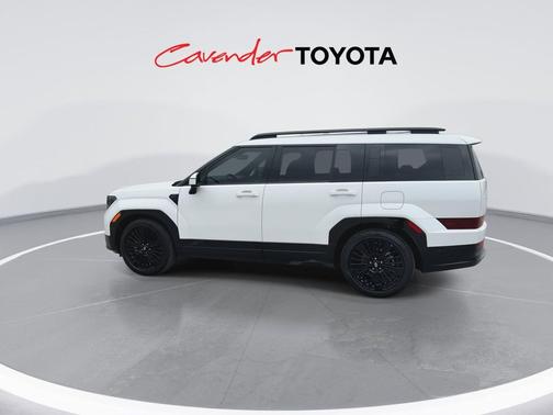 Serenity White 2025 Hyundai SANTA FE HEV Calligraphy