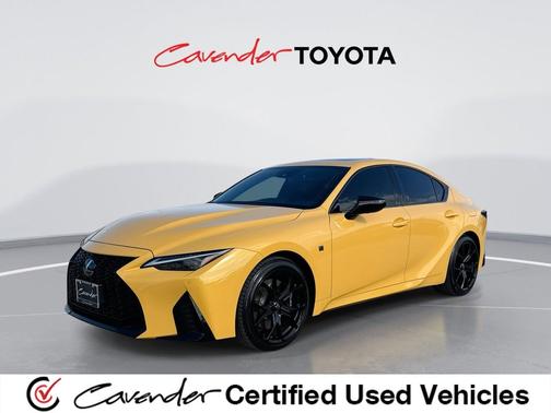 Flare Yellow 2025 Lexus IS 500 F SPORT Performance