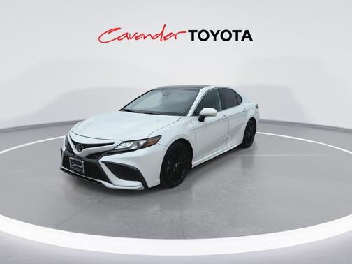 White 2022 Toyota Camry XSE