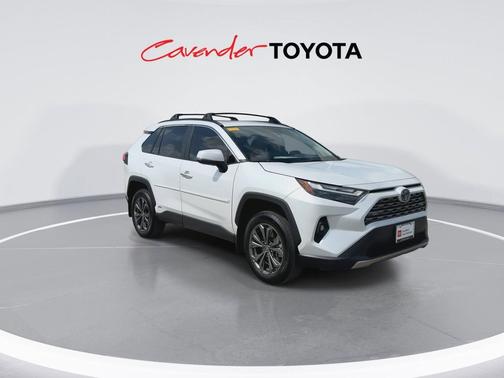 Wind Chill Pearl 2024 Toyota RAV4 Hybrid Limited