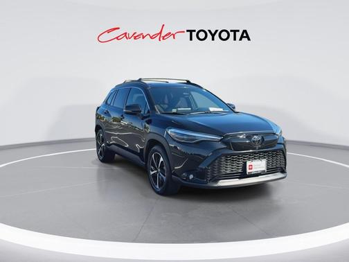 Jet Black 2024 Toyota Corolla Cross Hybrid XSE