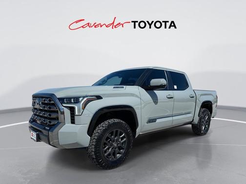 Gray 2025 Toyota Tundra Hybrid Platinum
