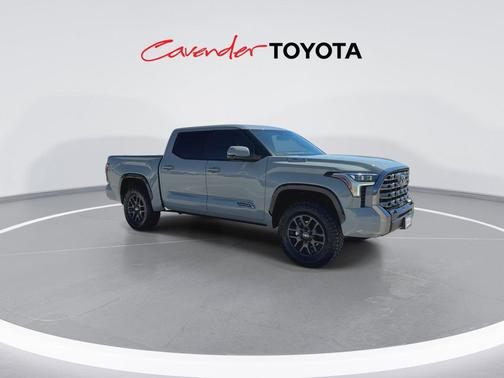 Gray 2025 Toyota Tundra Hybrid Platinum