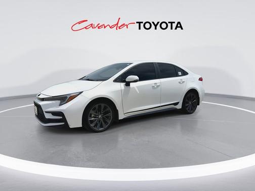 White 2025 Toyota Corolla SE