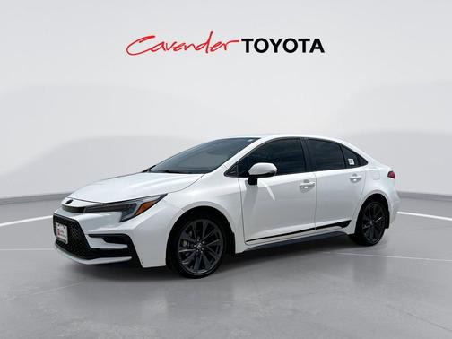White 2025 Toyota Corolla SE
