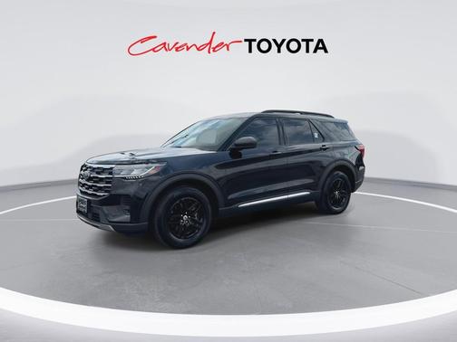 AGATE BLACK METALLIC 2025 Ford Explorer Active