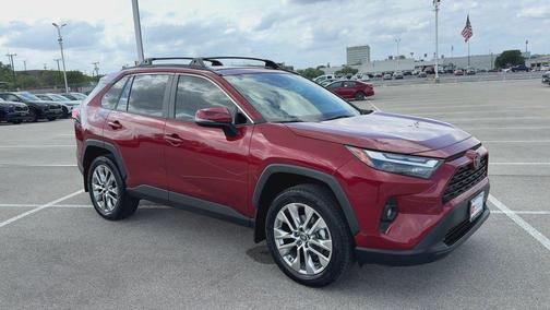Ruby Flare Pearl 2024 Toyota RAV4 XLE Premium