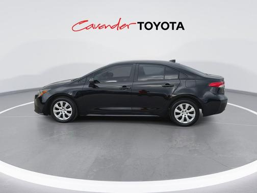 Midnight Black Metallic 2025 Toyota Corolla LE