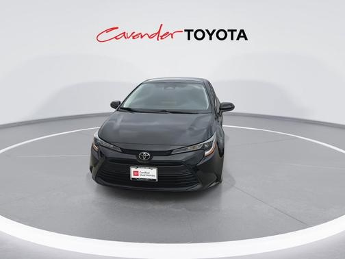 Midnight Black Metallic 2025 Toyota Corolla LE