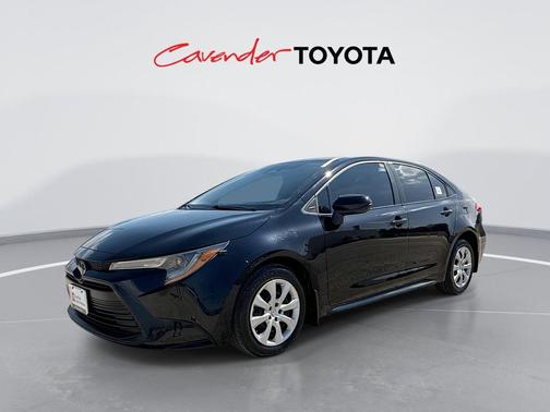 Black 2025 Toyota Corolla LE