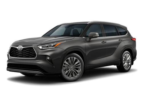 Magnetic Gray Metallic 2023 Toyota Highlander Platinum