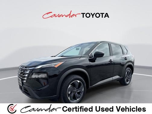 Super Black 2025 Nissan Rogue SV