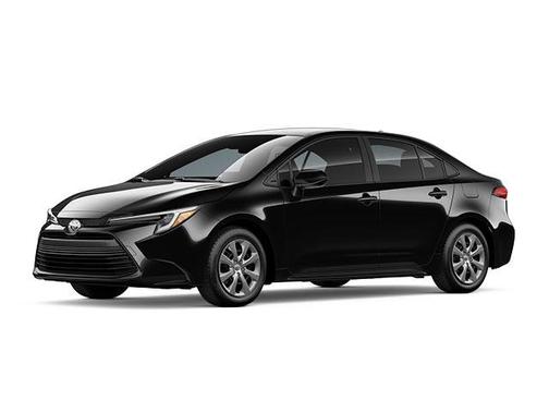 Midnight Black Metallic 2025 Toyota Corolla LE