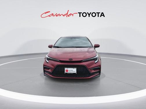 Ruby Flare Pearl 2025 Toyota Corolla SE