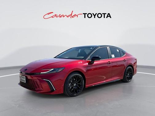 Supersonic Red w/Midnight Black Metallic Roof 2026 Toyota Camry XSE