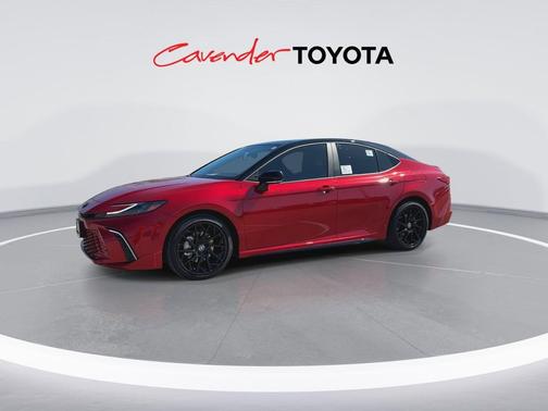 Supersonic Red w/Midnight Black Metallic Roof 2026 Toyota Camry XSE